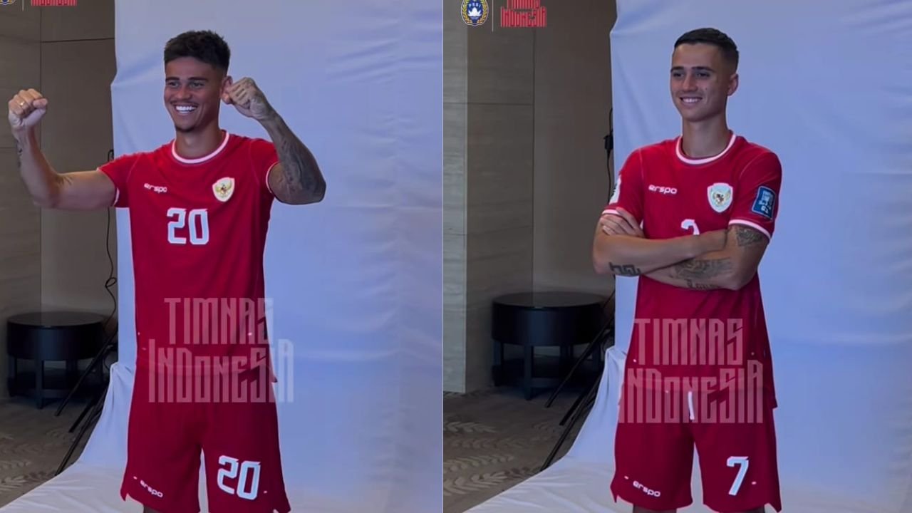 Potret Mees Hilgers dan Eliano Reijnders Berseragam Timnas Indonesia, Pakai Nomor Punggung Legenda!