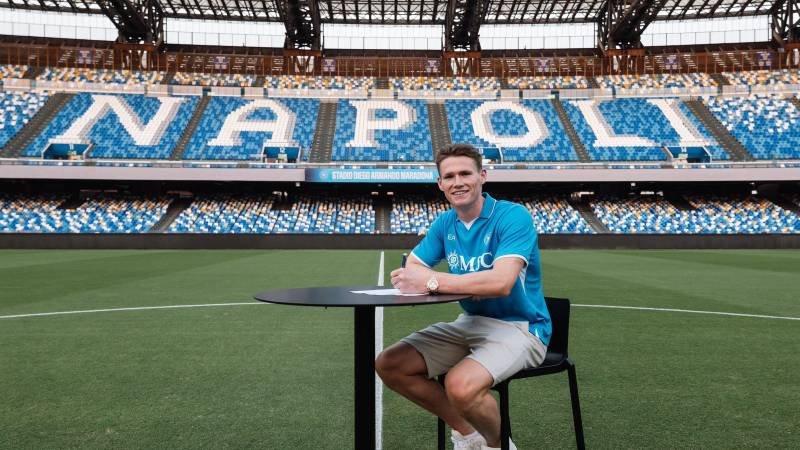 Scott McTominay Takjub dengan Atmosfer Fans Napoli, Akui Sulit Tolak Tawaran Antonio Conte