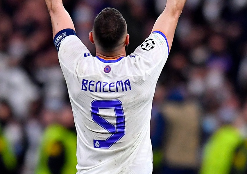 Karim Benzema, mantan pemain Real Madrid yang sukses pakai nomor 9