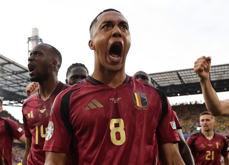 Tielemanss cetka gol tercepat untuk Belgia