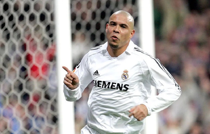 Ronaldo Nazario, mantan pemain Real Madrid yang sukses pakai nomor 9