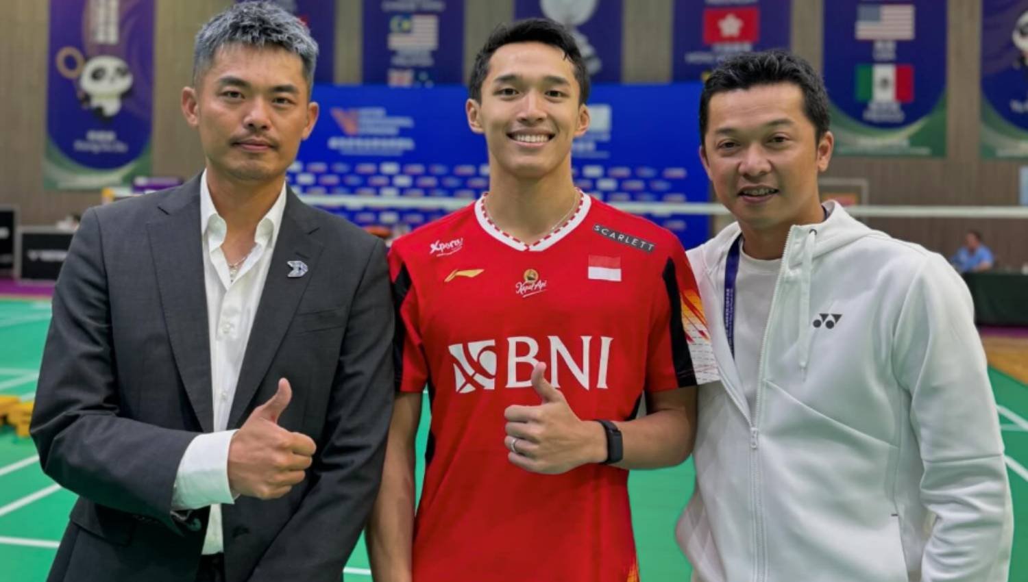 Jonatan Christie Terbang ke Olimpiade Paris 2024 Usai Perpisahan Bersama Joko Widodo
