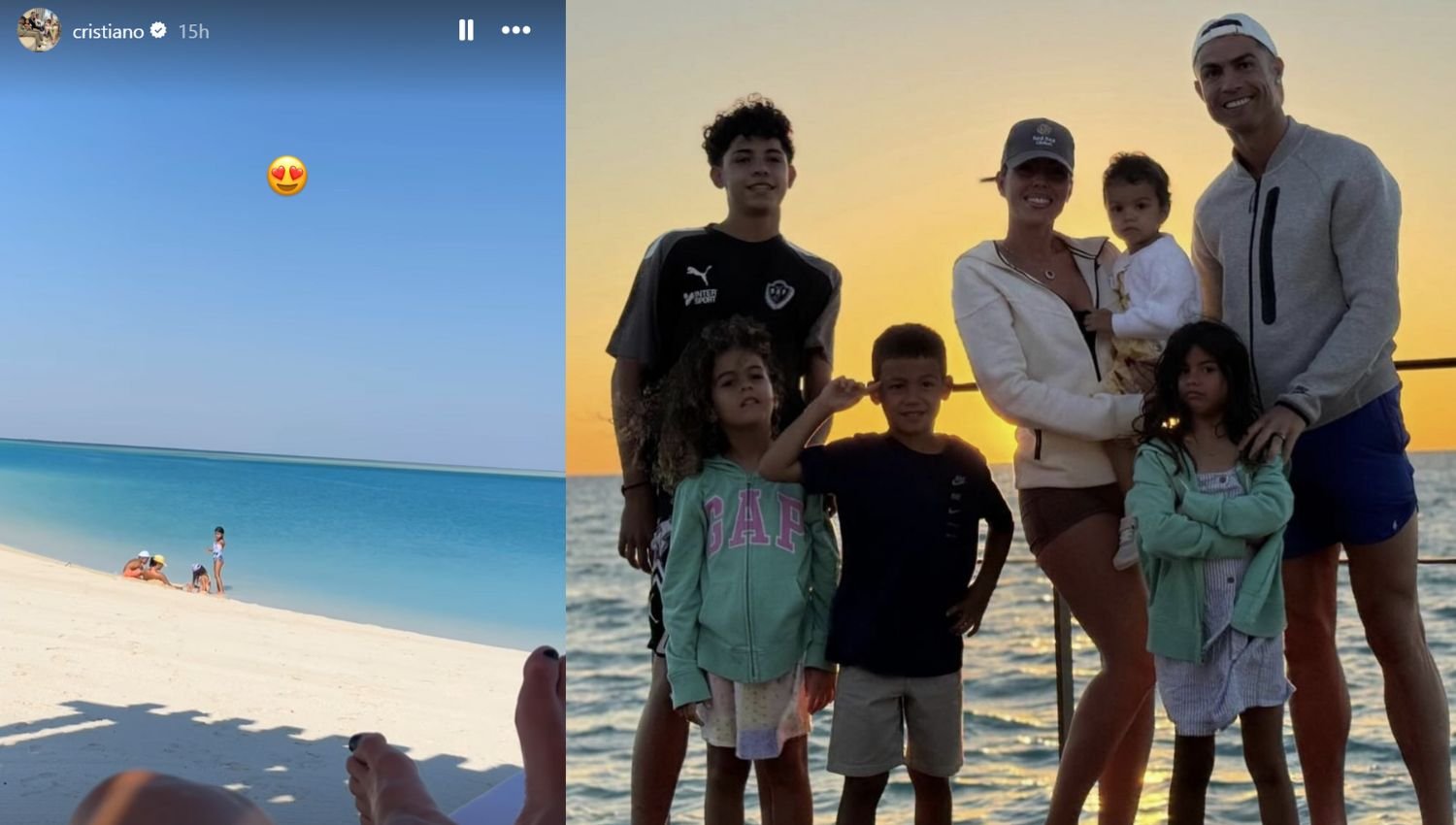 Cristiano Ronaldo Boyong Keluarga Liburan ke Pantai usai Kalah Euro 2024, Kuku Kakinya Bikin Salfok