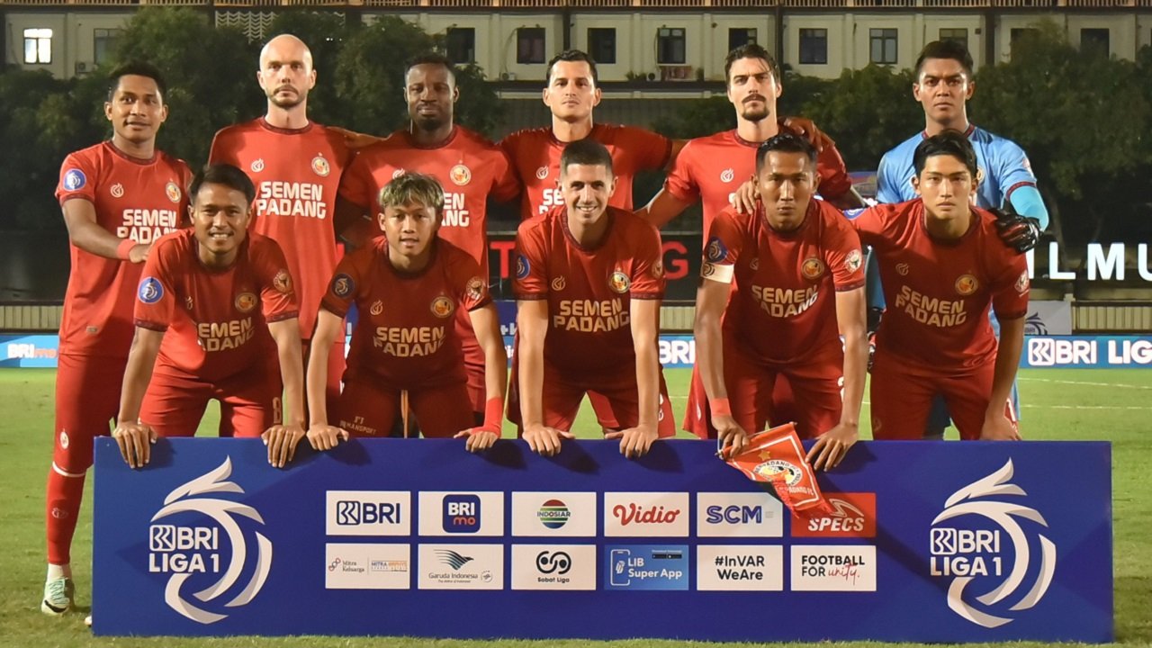 Susunan Pemain Semen Padang vs Malut United di Liga 1 2024/25