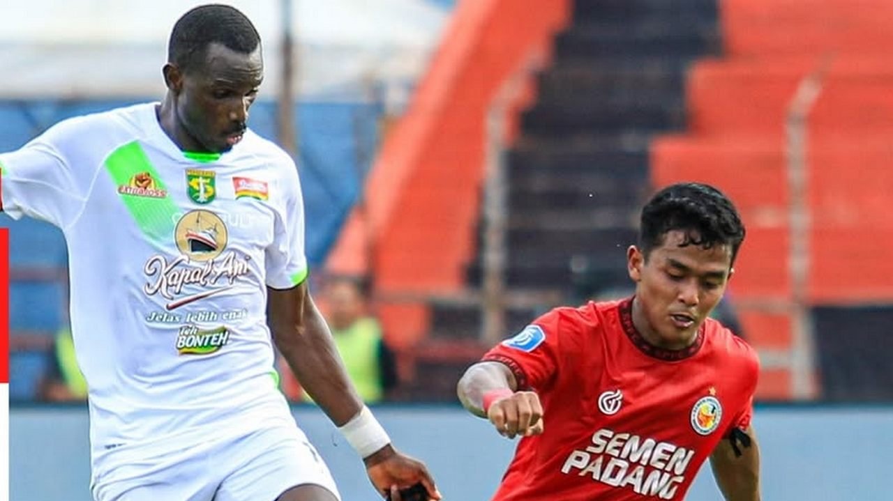 Hasil Semen Padang vs Persebaya di Liga 1: Diwarnai Kartu Merah, Kabau Sirah dan Bajul Ijo Berbagi Poin