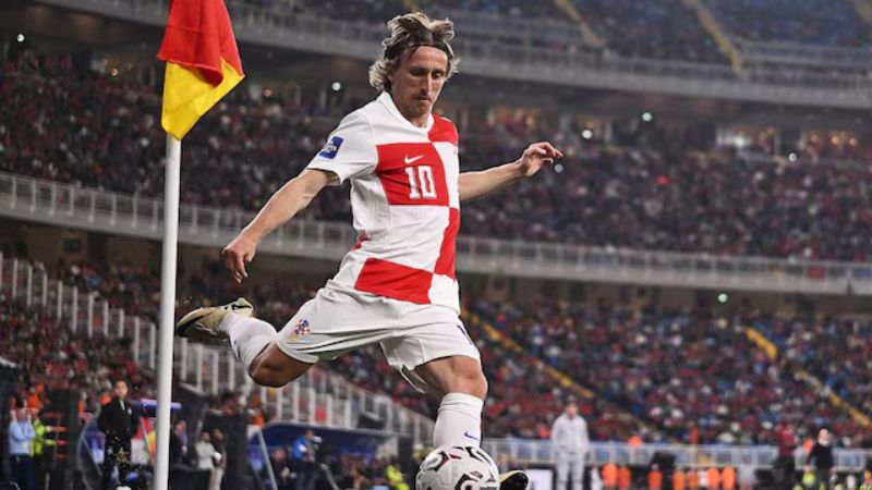 Luka Modric Pemain Tertua yang Cetak Gol di Euro