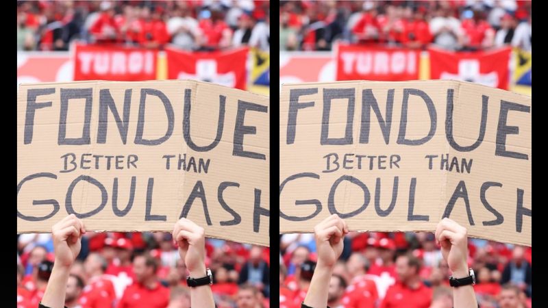 Fans Spanyol vs Italia di Euro 2024