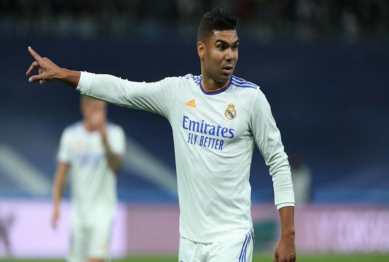 Casemiro saat berada di Real Madrid