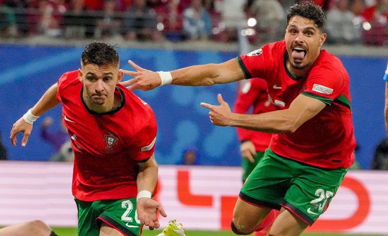 Conceicao pemain pengganti Portugal yang cetak gol ke Ceko di Euro 2024