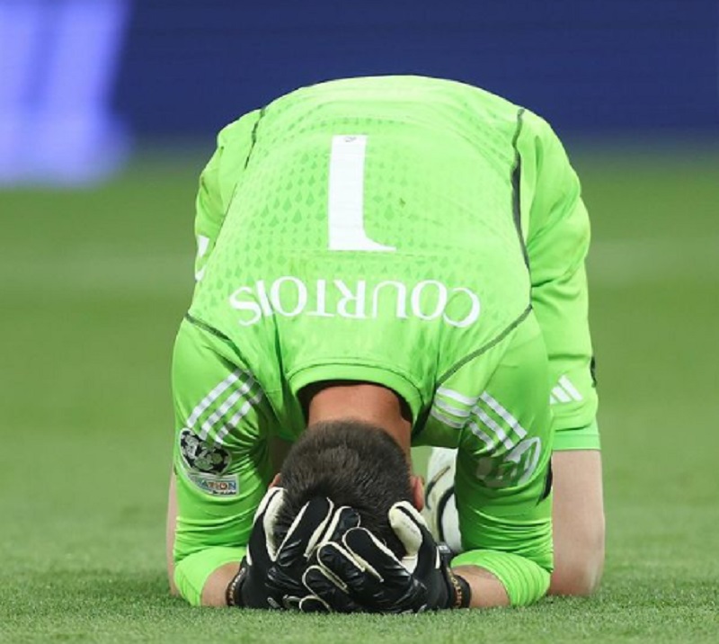 Thibaut Courtois Absen di Euro 2024