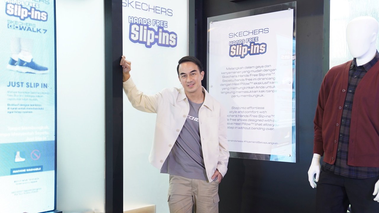 Digandeng Jadi BA Pertama di Indonesia, Joe Taslim Nyaman Berolahraga Pakai Sepatu Skechers