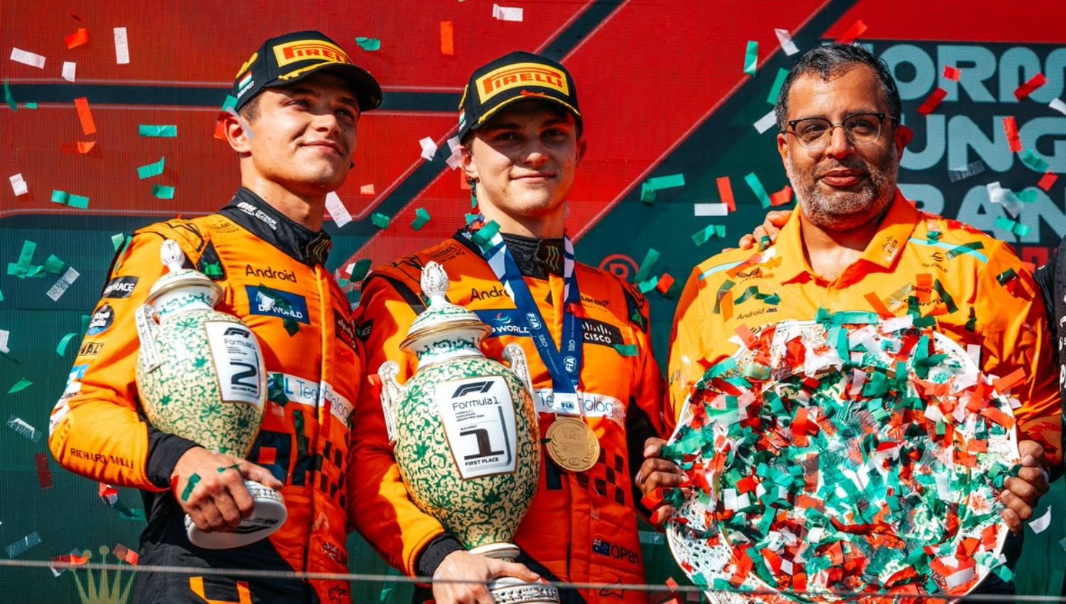 Lando Norris Ngaku Berat Kasih Oscar Piastri Podium Juara F1 GP Hungaria 2024