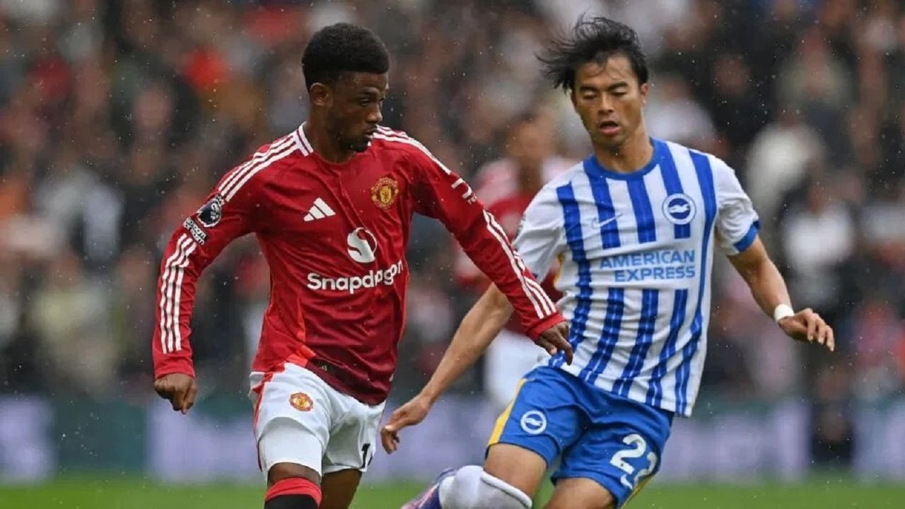 Susunan Pemain Man Utd vs Brighton di Liga Inggris 2024-2025