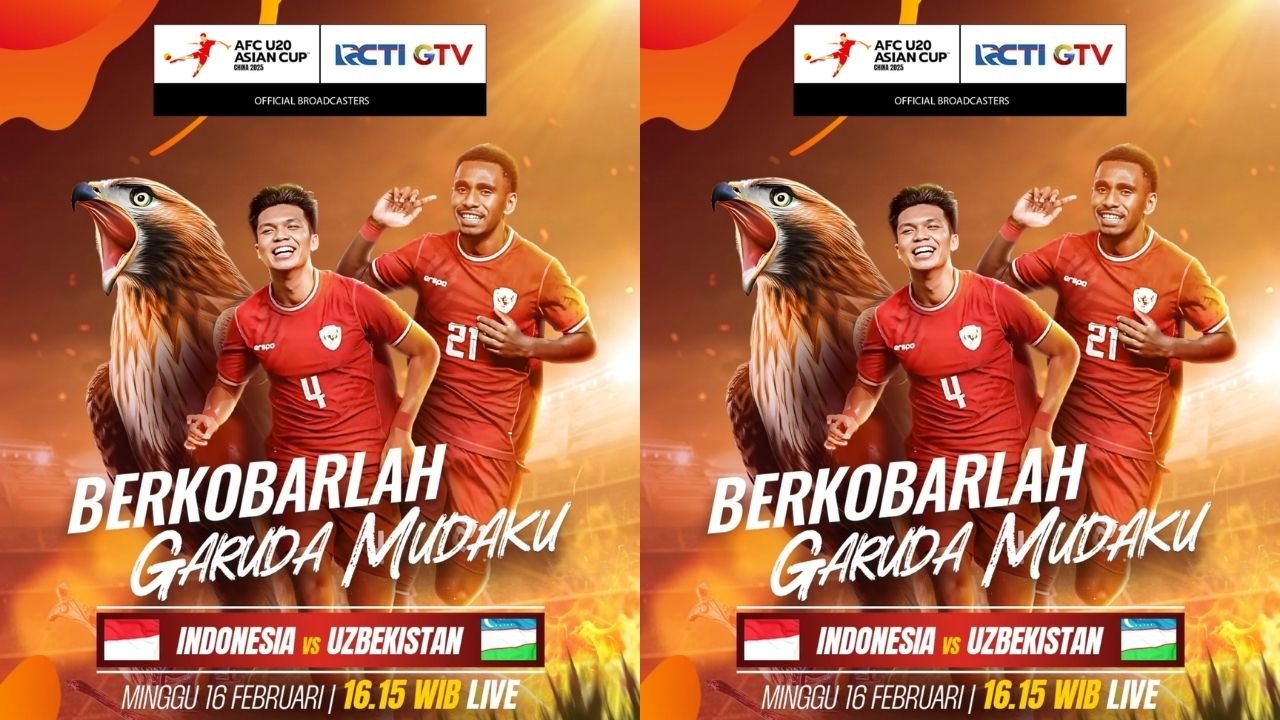 Tempat Menonton Indonesia U20 vs Uzbekistan U20 di Piala Asia U20 2025