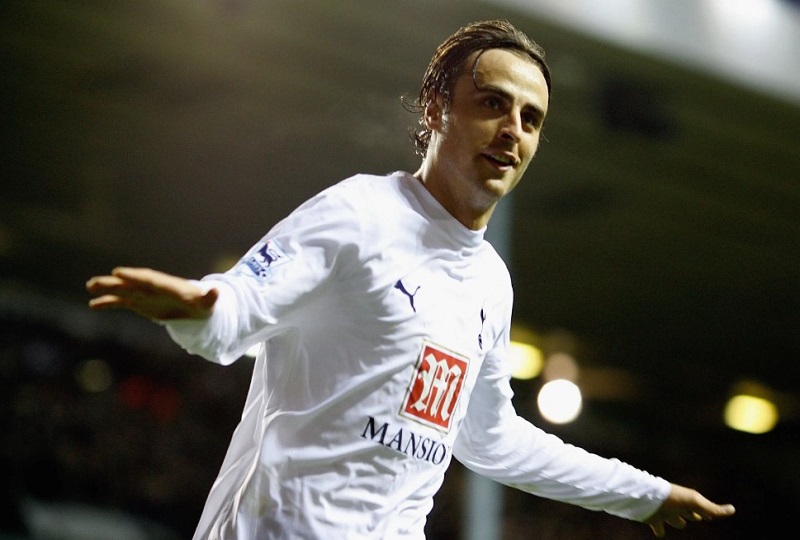 Dimitar Berbatov saat masih di Tottenham Hotspur.
