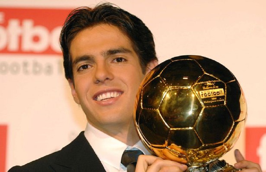 Kaka Meraih Ballon d'Or 