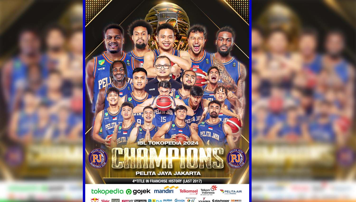 Pelita Jaya Jakarta Juara IBL 2024, Penantian 7 dari 4 Tahun yang Tertunda