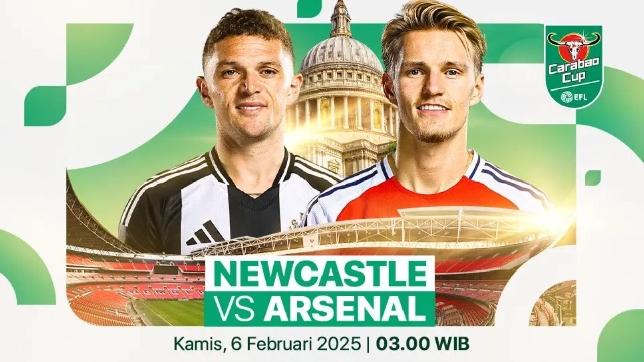 Tempat Menonton Newcastle United vs Arsenal di Piala EFL 2024/25
