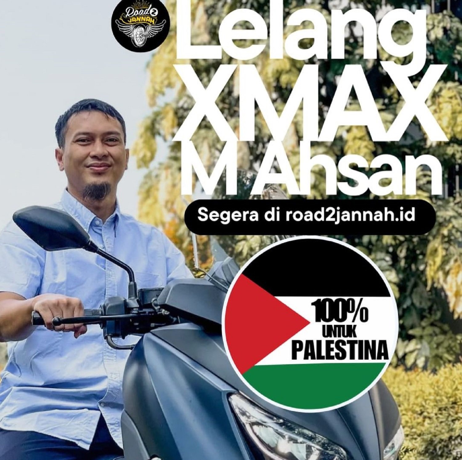 Pebulutangkis Mohammad Ahsan Lelang Motor: 100 Persen untuk Palestina