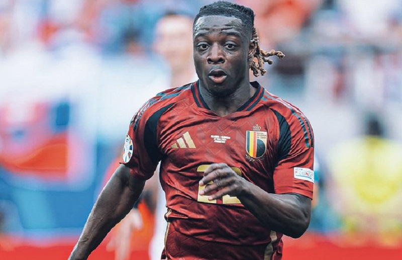 Pemain timans Belgia, Jeremy Doku