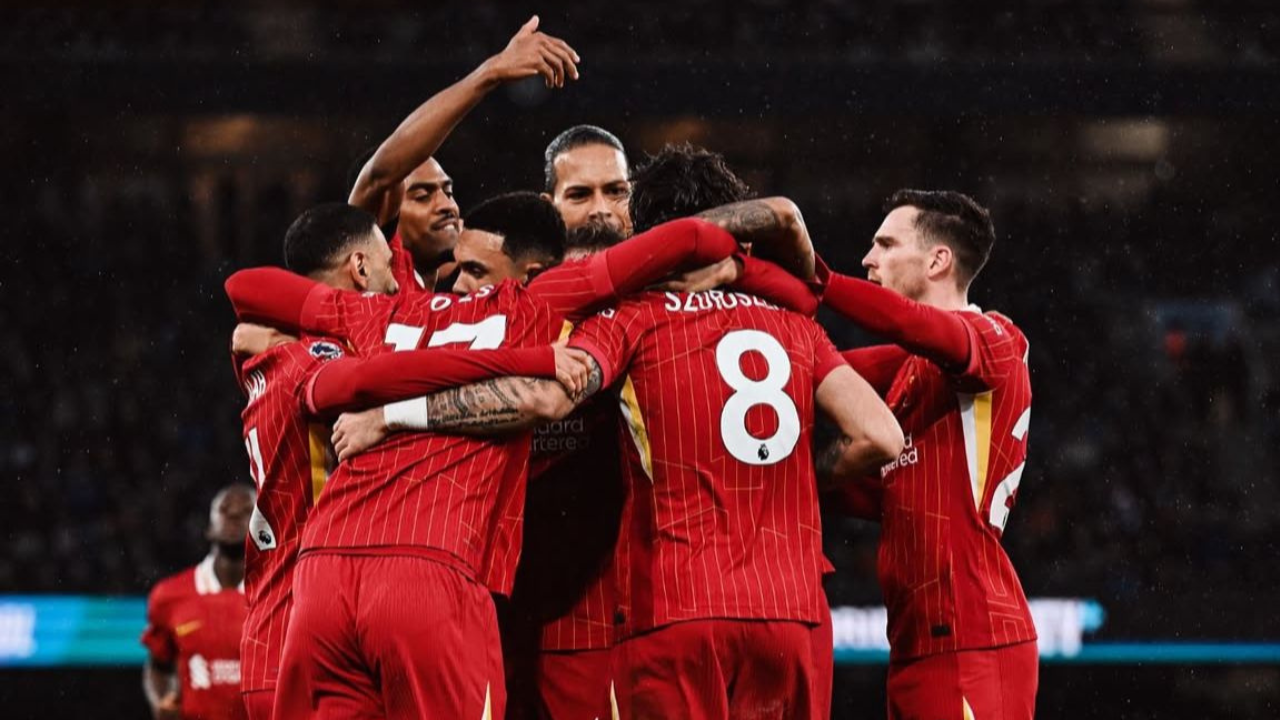 Klasemen Liga Inggris Pekan 26 2024/25 : Liverpool Memperlebar Jarak dari Arsenal