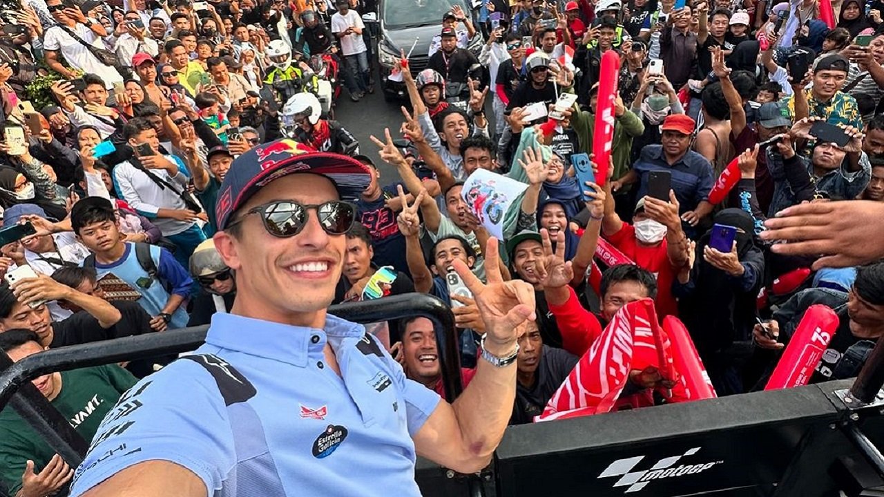 MotoGP Mandalika 2024: Marc Marquez Sapa Para Penggemar di Indonesia