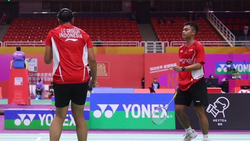 Pasangan ganda campuran Indonesia Andhika/Chelsea melaju ke 32 besar Kejuaraan Dunia Junior 2024