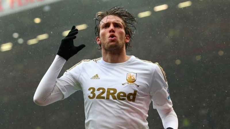 Michu, mantan pemain Swansea City.
