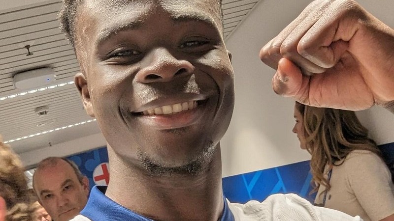 Fakta Inggris vs Swiss, Bukayo Saka cetak gol
