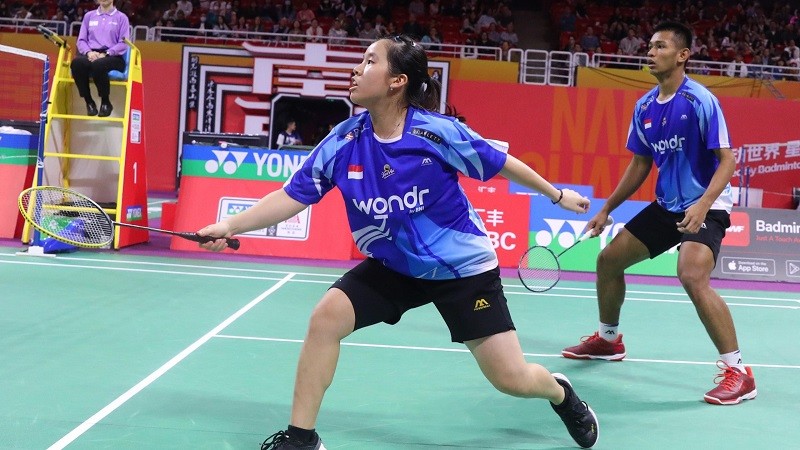 Pasangan ganda campuran Indonesia Taufik/Clarine melaju ke 32 besar Kejuaraan Dunia Junior 2024