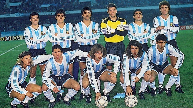 Skuat Argentina di Copa America 1991.