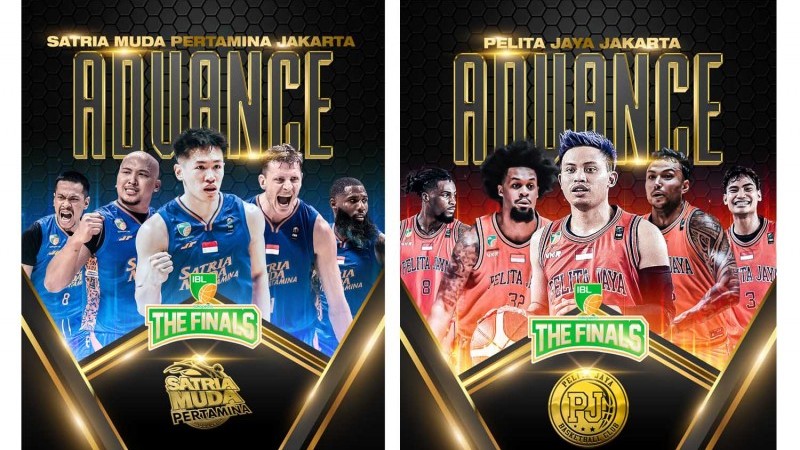 Satria Muda Pertamina Jakarta vs Pelita Jaya Jakarta di Final IBL 2024.