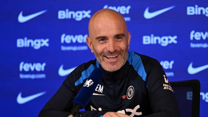Pelatih Chelsea. Enzo Maresca.