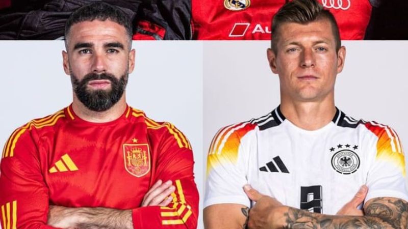 Dani Carvajal dan Toni Kroos