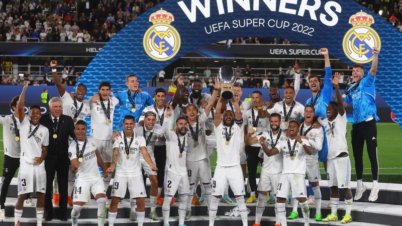 Real Madrid juara Piala Super UEFA 2022
