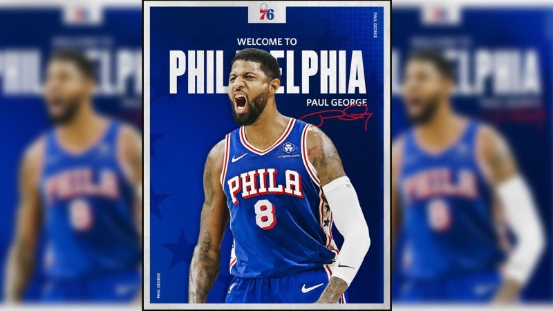 Paul George gabung Philadelphia 76ers.