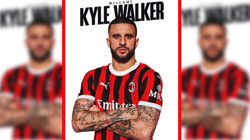 Kyle Walker, dipinjam AC Milan dari Man City