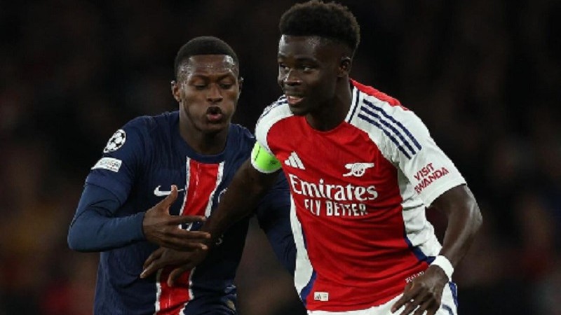 Kapten Arsenal, Bukayo Saka
