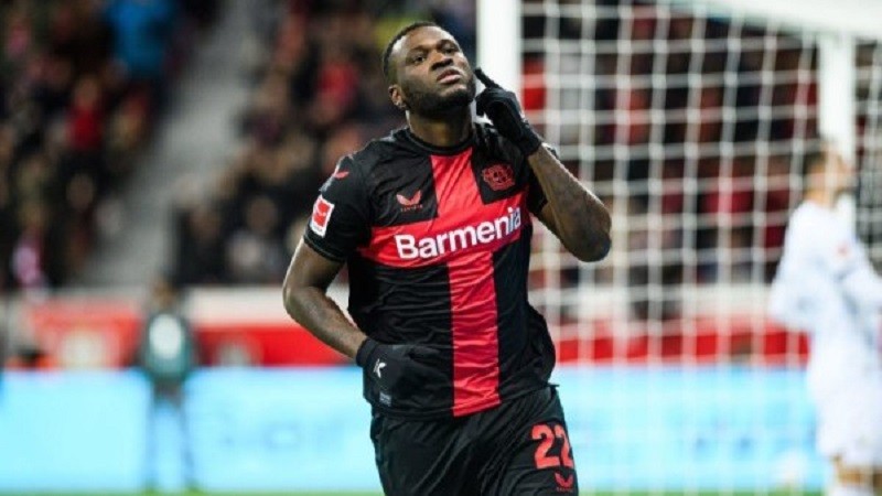 Striker Bayer Leverkusen Victor Boniface