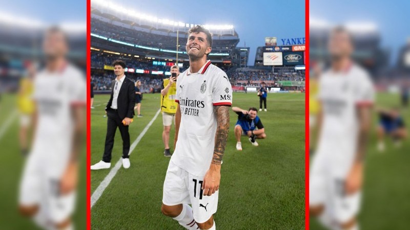 Christian Pulisic, penyerang sayap milik AC Milan