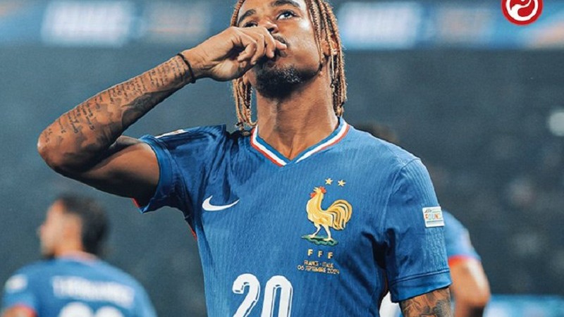 Striker timnas Prancis, Bradley Barcola