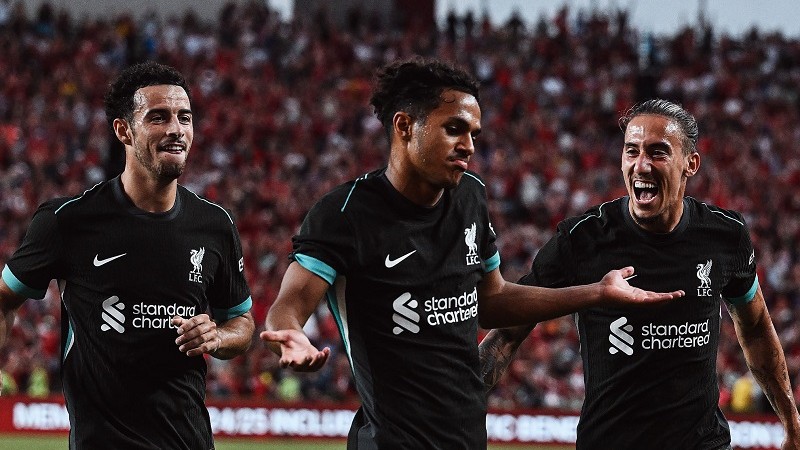 Babak Pertama Manchester United vs Liverpool, The Reds Unggul berkat Fabio Carvalho