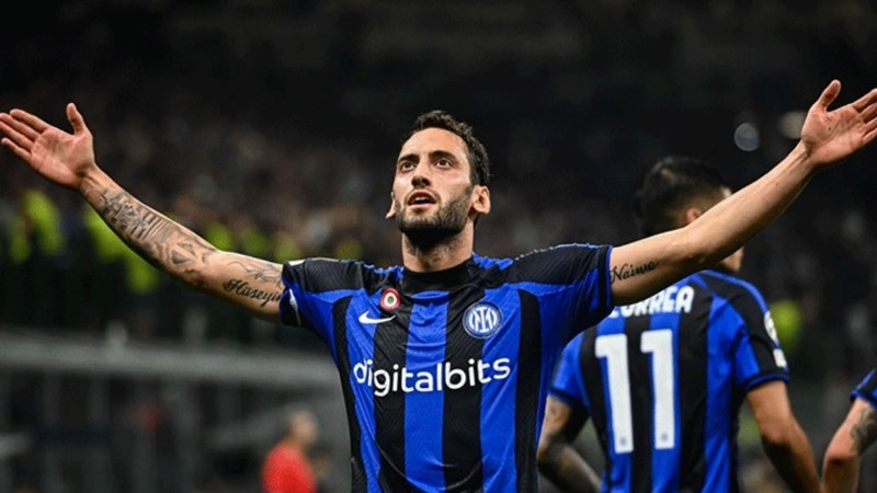 Hakan Calhanoglu, playmaker Inter Milan.