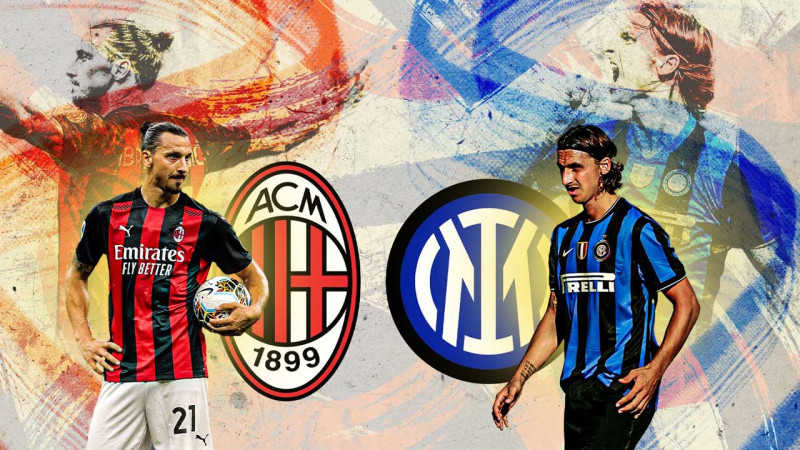 Zlatan Ibrahimovic pernah bermain untuk Inter Milan dan AC Milan