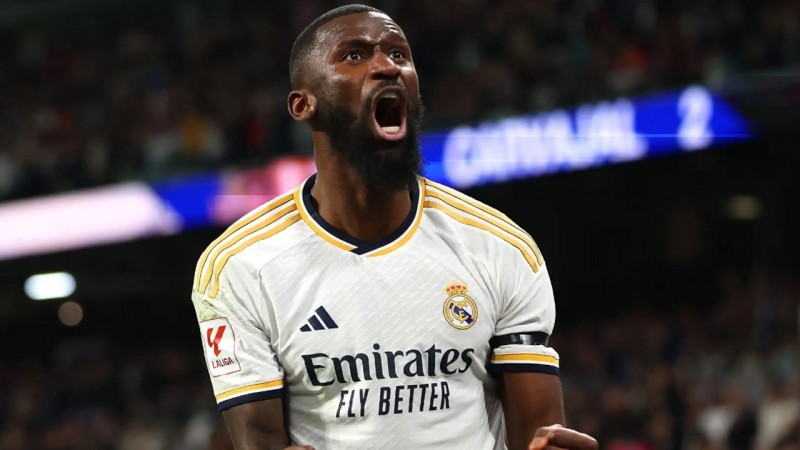 Antonio Rudiger, bek tengah Real Madrid