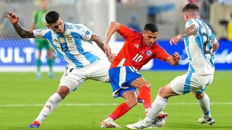 Fase grup Copa America 2024: Argentina vs Chile