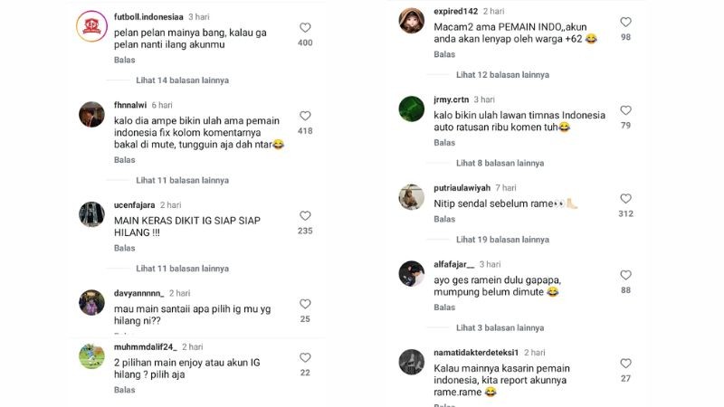 Instagram Ali Albulayhi Diserbu Netizen Indonesia