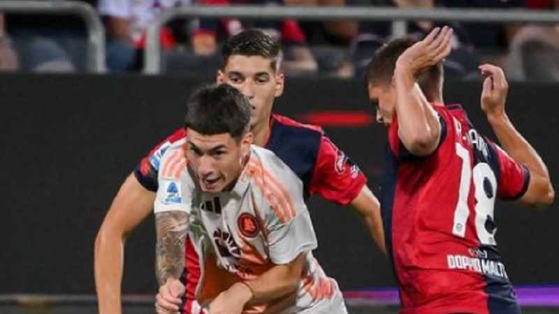 Pertandingan AS Roma vs Cagliari 