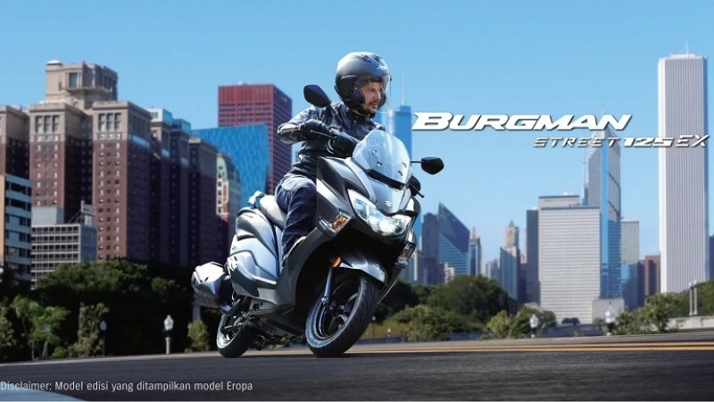 Motor Suzuki Burgman 125