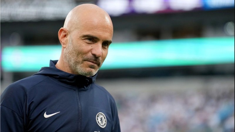 Enzo Maresca, pelatih Chelsea.